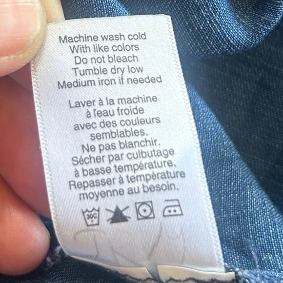 Coldwater Creek Blue Denim maxi denim dress or western duster - Picture 14 of 14